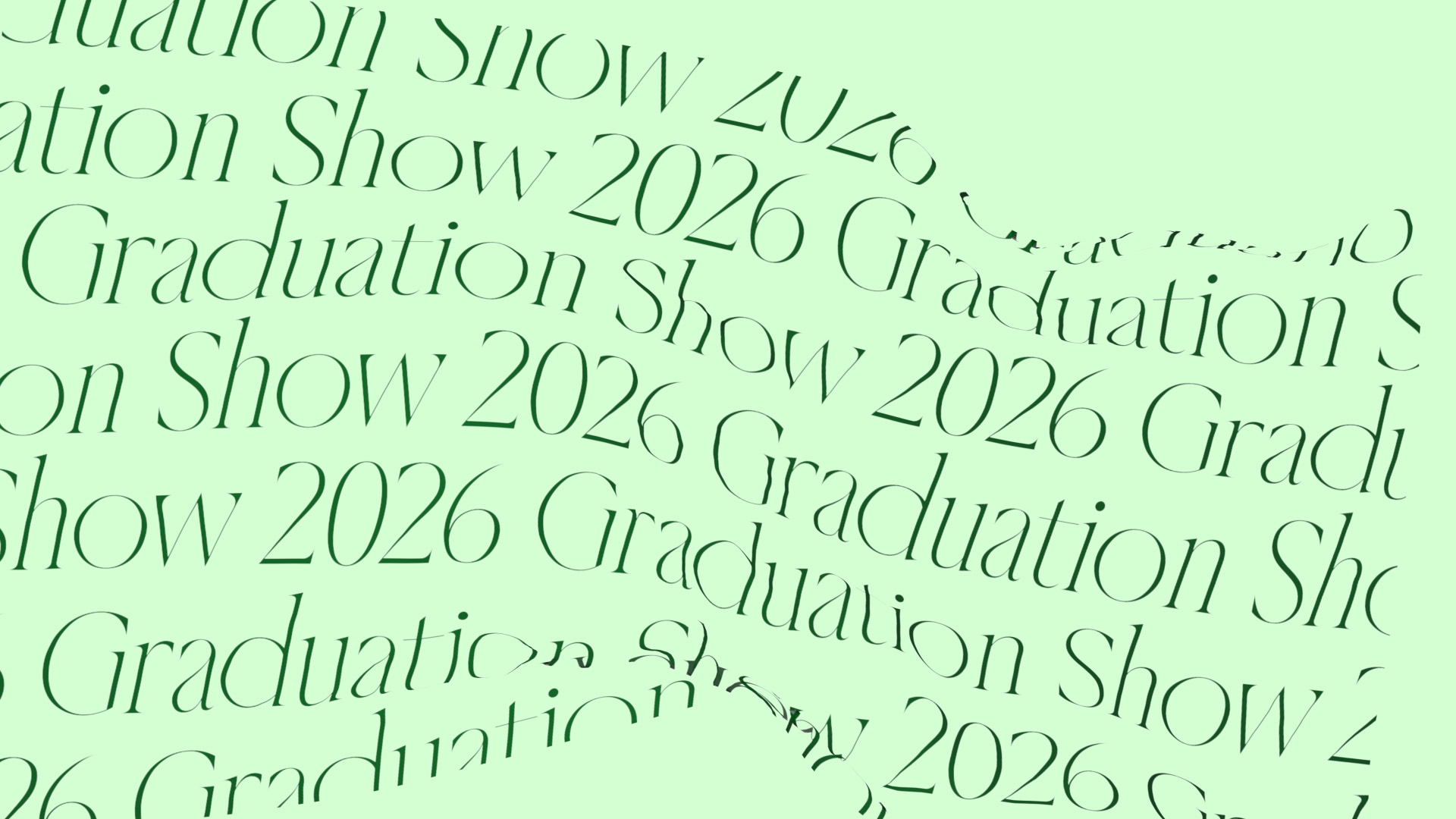Willem de Kooning Academie Graduation Show 2026