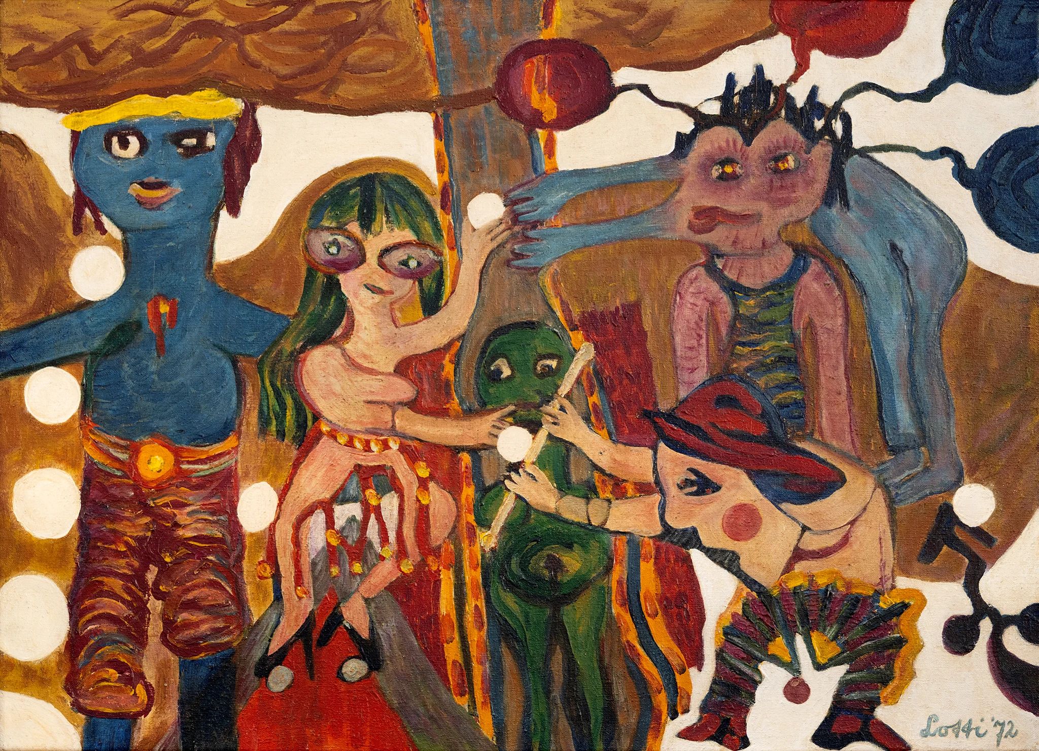 Galerie Quintessens / De Wereld van Lotti. Schilderijen en beelden van Lotti van der Gaag (1923-1999)