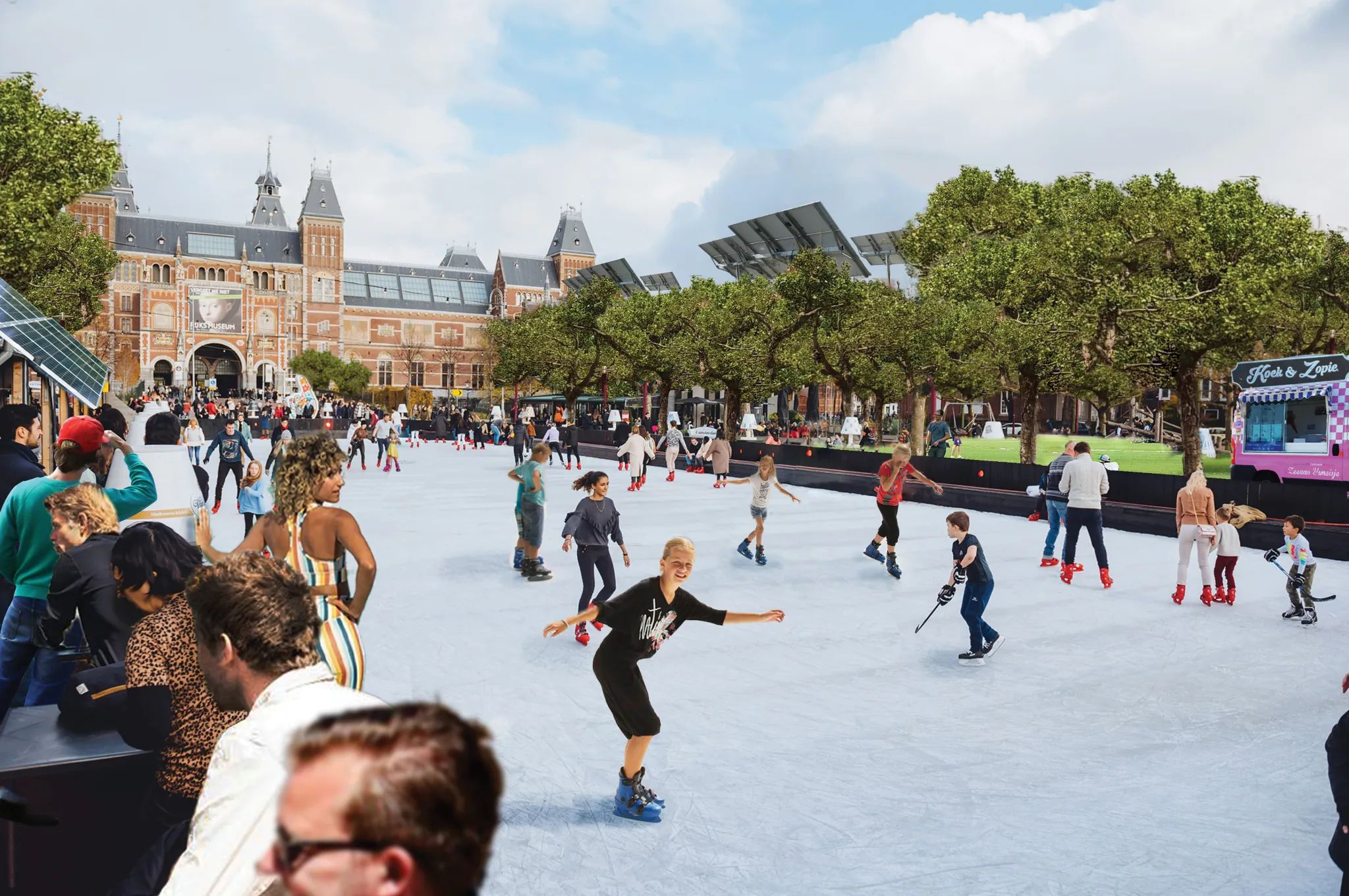 Zomerschaatsbaan