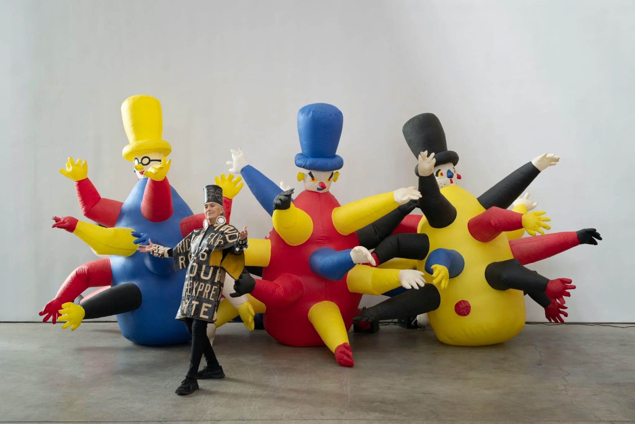 Pre-opening of exhibition for public: Fool Disclosure by Pat Oleszko & The Manufacturing of Spirits and Other Mechanical Wonders by Mette Sterre