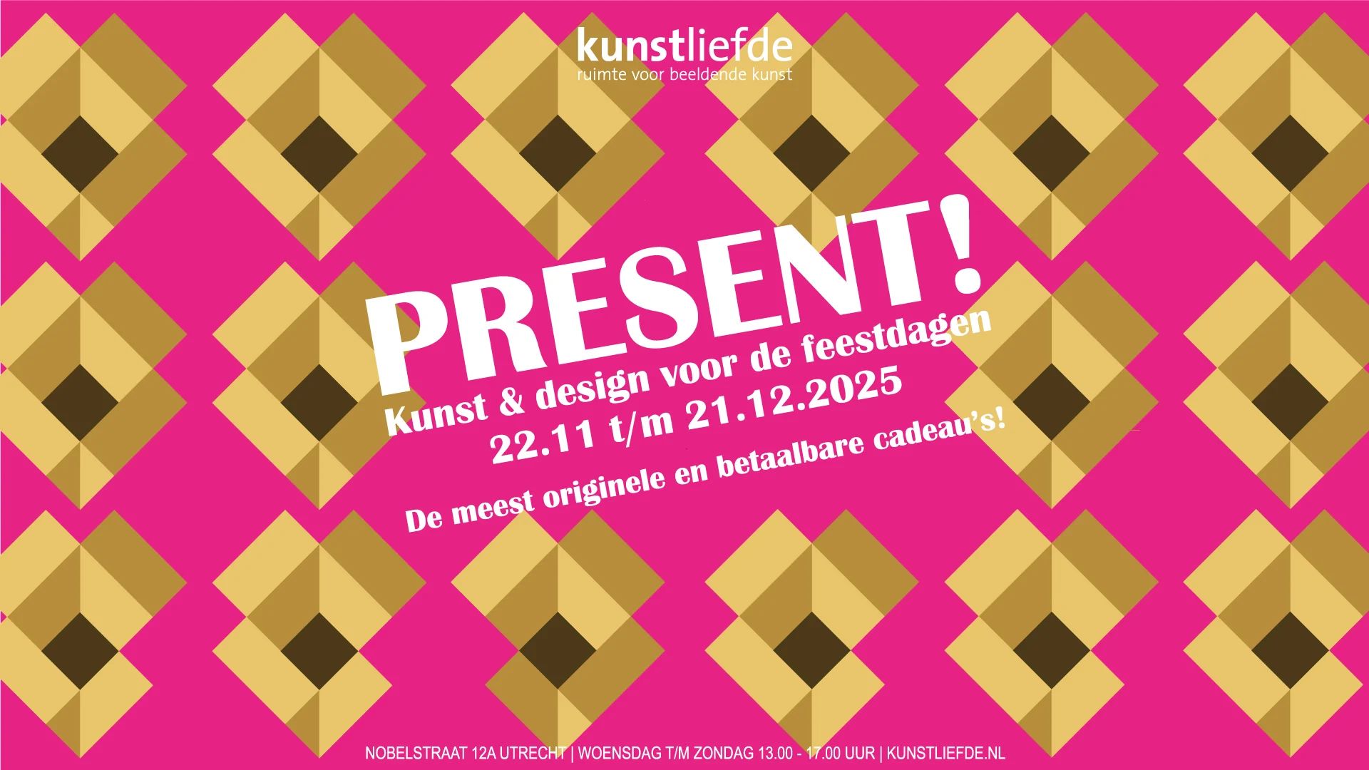 Kunstliefde / Present! kunst & design voor de feestdagen